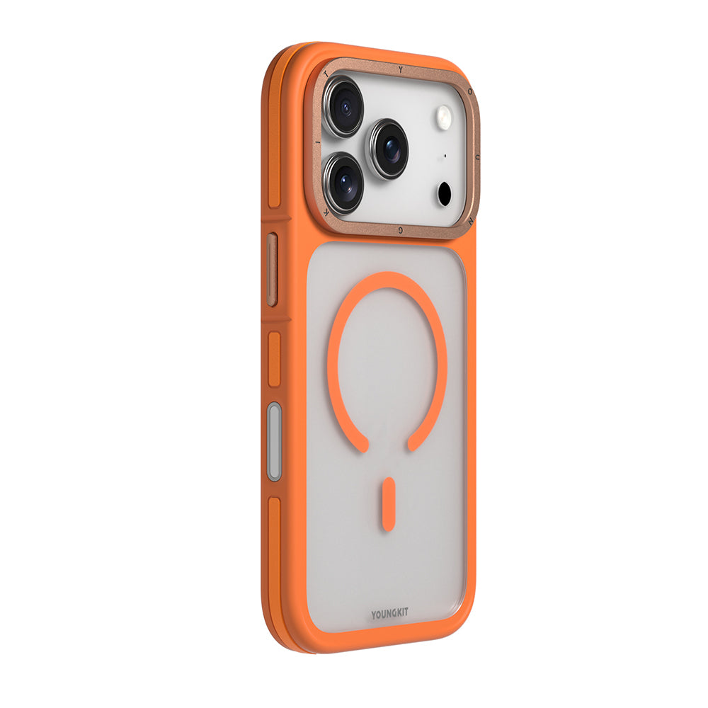 Youngkit Rock Sand Serisi iPhone 17 Pro Max Magsafe Telefon Kılıfı Youngkit Rock Sand Serisi iPhone 17 Pro Max Magsafe Telefon Kılıfı